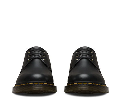 3 Eye Vegan 1461 Shoe in Black from Dr. Martens