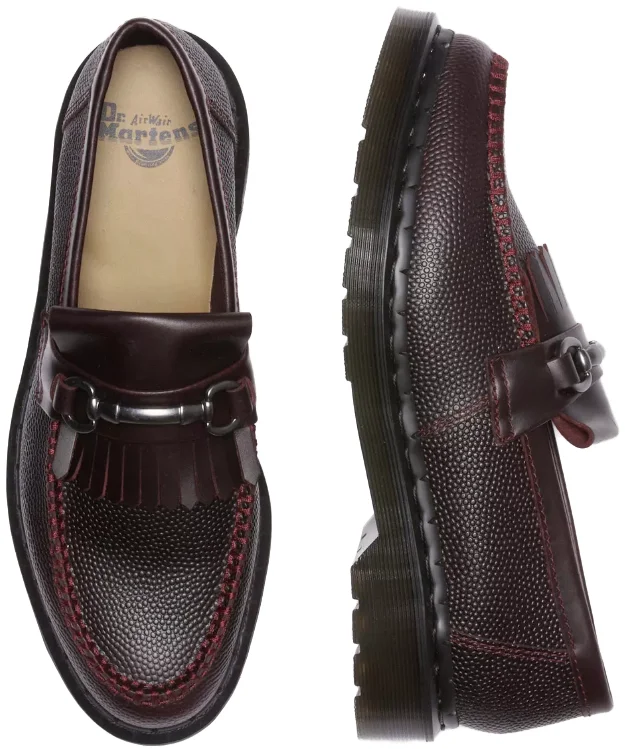 Dr. Martens Adrian Snaffle Oxblood Atlas Pebble Grain leather