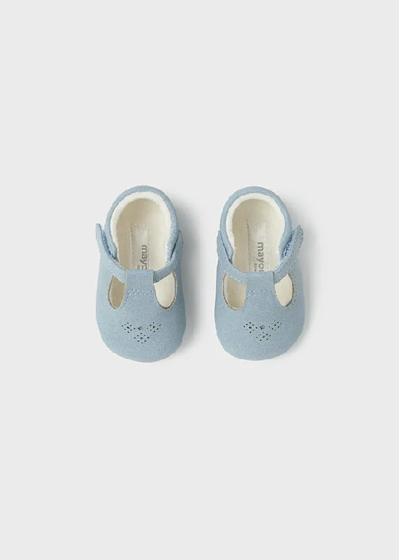 Baby Shoes - Snow Blue