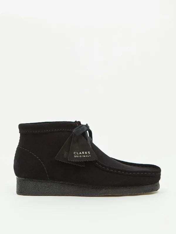 Clarks Originals Wallabee Boot W - Black Suede