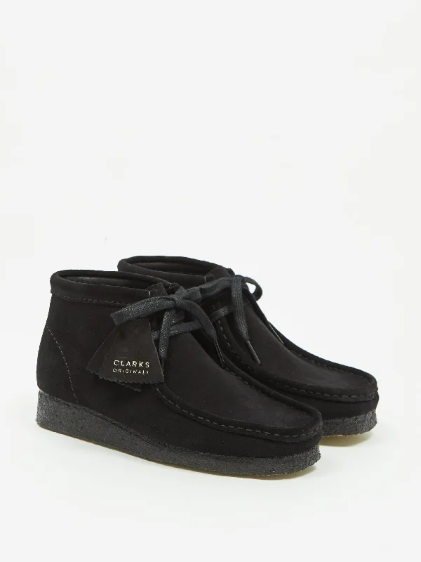 Clarks Originals Wallabee Boot W - Black Suede