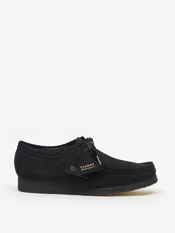 Clarks Originals Wallabee W - Black Suede