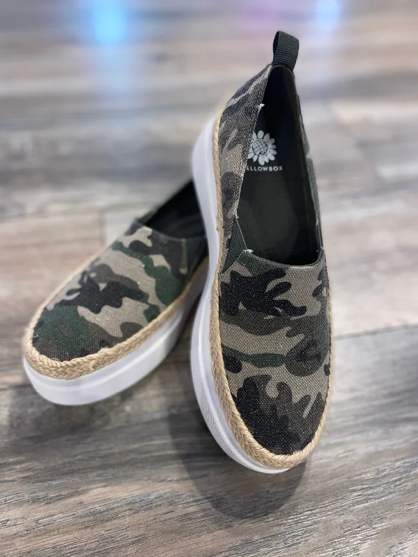 Eleanor Camo Slip On