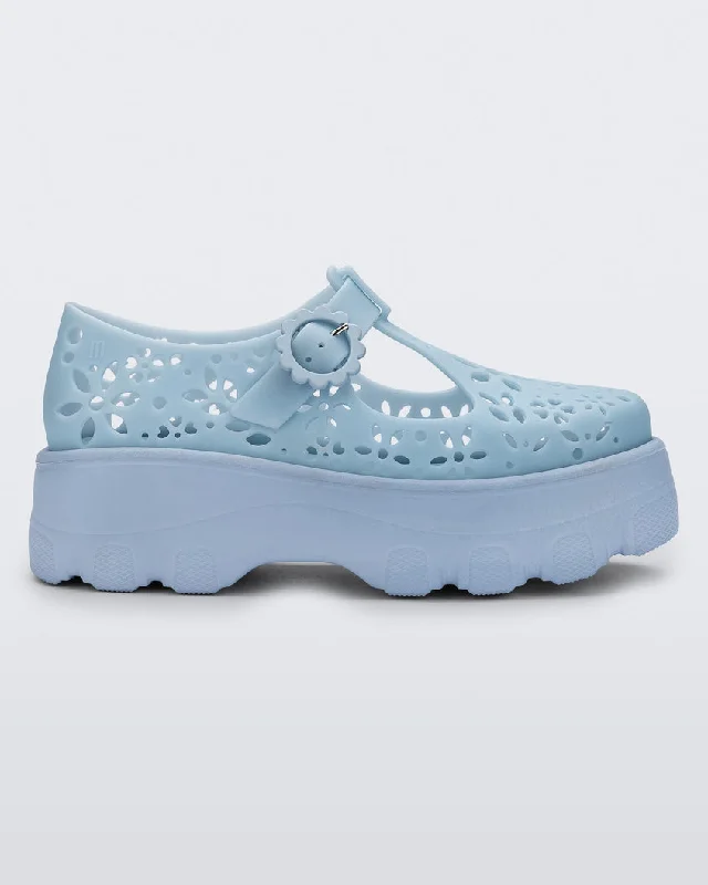 Kick Off Lace Shoe in Blue from Melissa