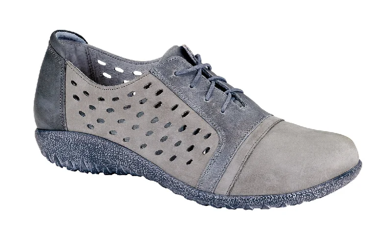 Soft Gray Nubuck / Vintage Slate Leather / Tin Gray Leather / 35