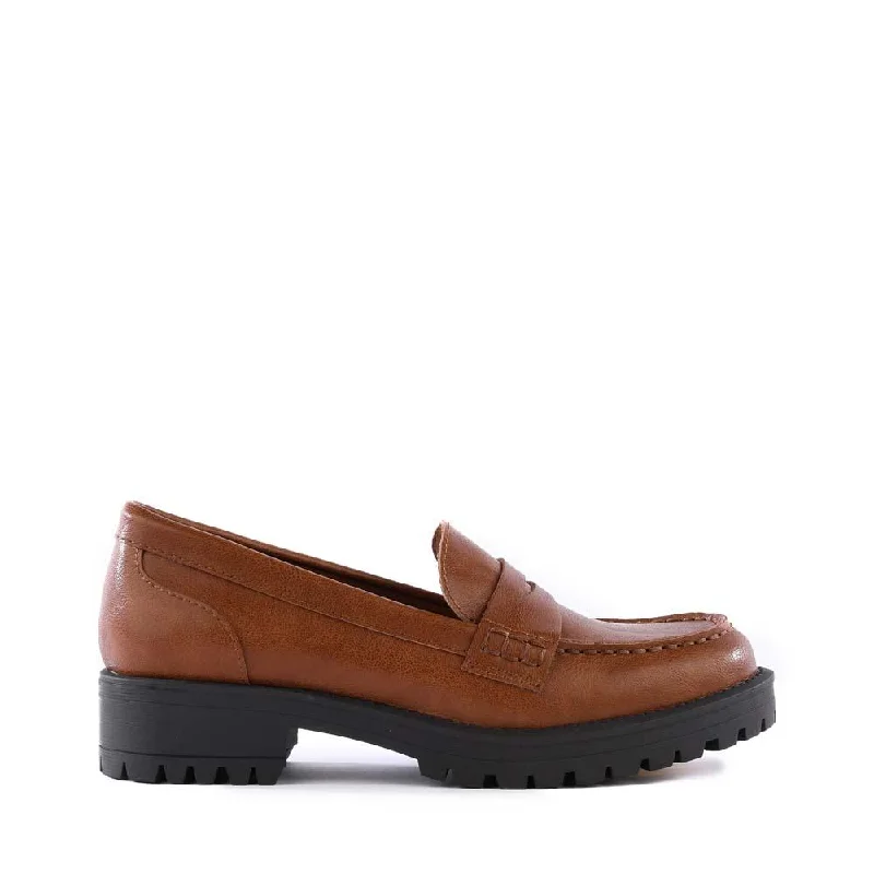 Roulette Loafer in Cognac from BC Footwear