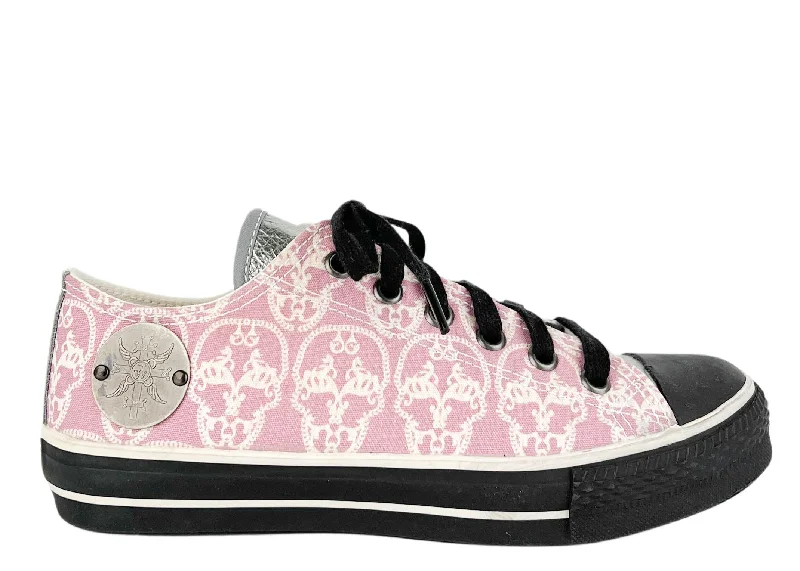 Thomas Wylde Dead Head Sneakers in Pink