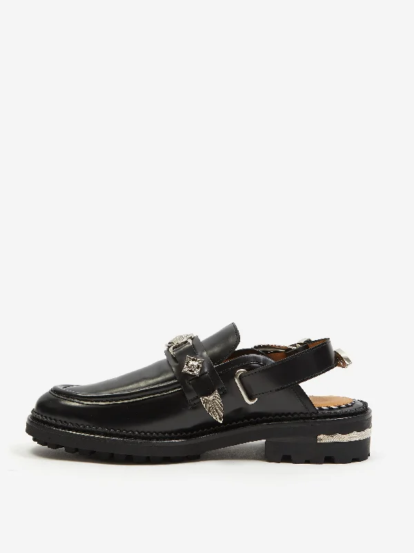 Toga Pulla Buckled Loafer - Black