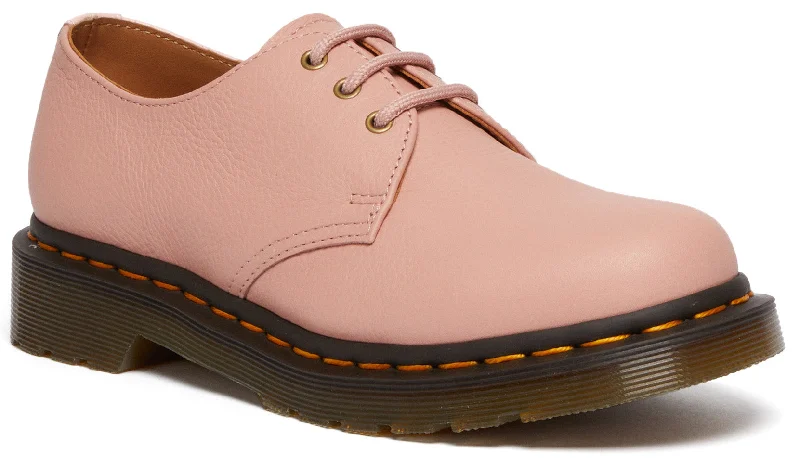 Dr. Martens Womens 1461 Peach Beige Virginia