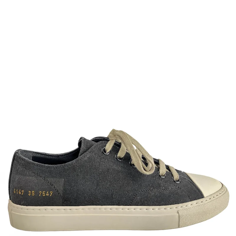 Woman by Common Projects Tournament Canvas Sneaker in Black