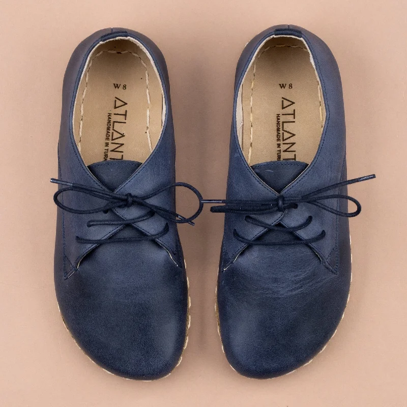 Women's Blue Oxfords