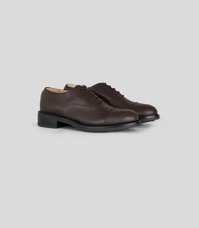 Women's Oxford in Brown from Solari Milano